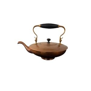 Vintage Copper Tea Kettle with Handle Teapot Kettle Copper